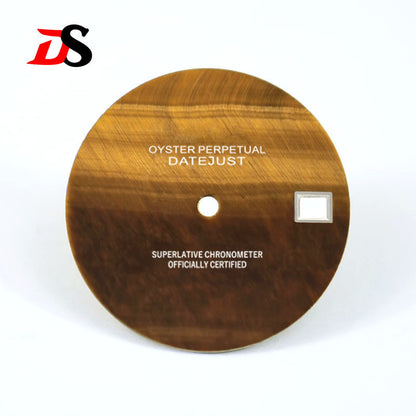 Natural Stone Sterile Series Gemstones Lapis Lazuli Malachite Dial for Agate 28.5mm DATE JUST