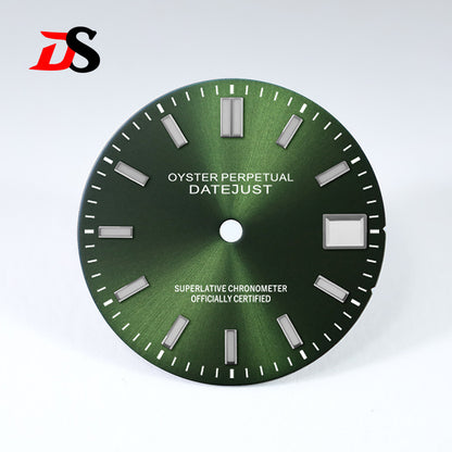 28.5mm Date just Dial sunburst dial NH35 movement