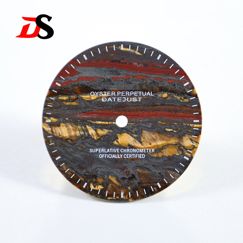 Natural Stone Sterile Series Gemstones Lapis Lazuli Malachite Dial for Agate 28.5mm DATE JUST