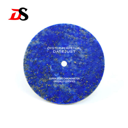 Natural Stone Sterile Series Gemstones Lapis Lazuli Malachite Dial for Agate 28.5mm DATE JUST