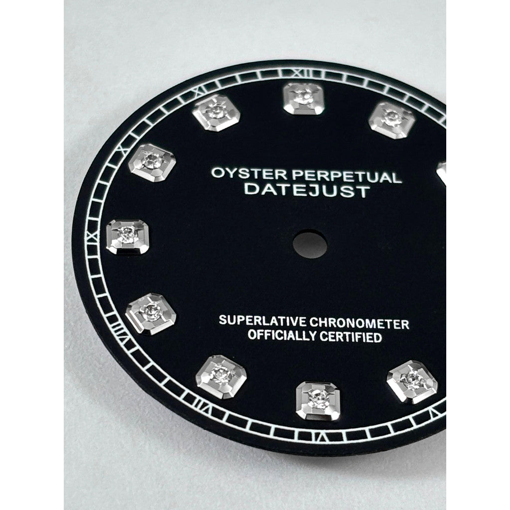Zircon DATE JUST Dial NH35 Simulated Diamond Index