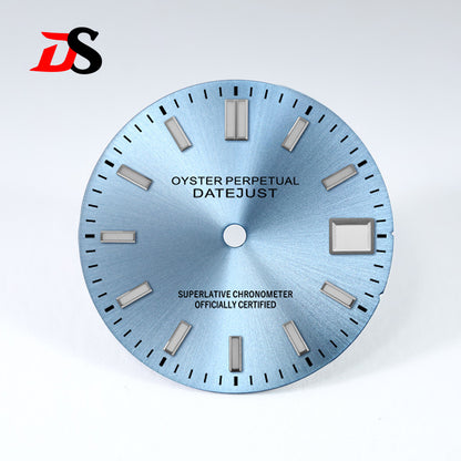 28.5mm Date just Dial sunburst dial NH35 movement