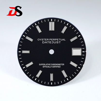 28.5mm Date just Dial sunburst dial NH35 movement