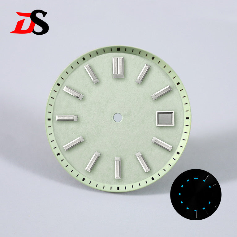 33.5mm Pink Dial Blue Lume for 40MM GS Case NH35 NH34