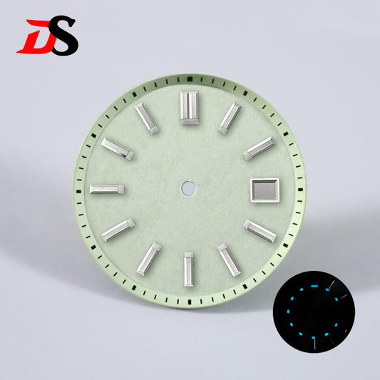 33.5mm Pink Dial Blue Lume for 40MM GS Case NH35 NH34