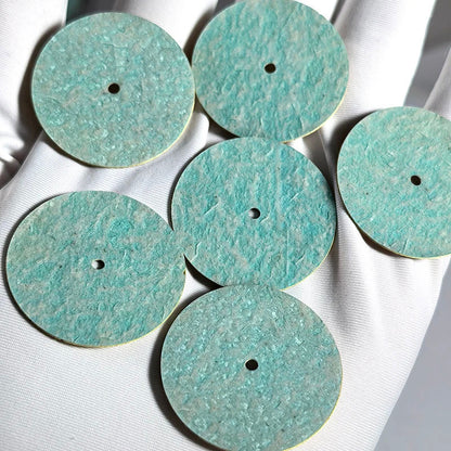 28.5mm Naturale Tianhe Piatra Lumina Verde for NH38NH35 Movement Stone Dial