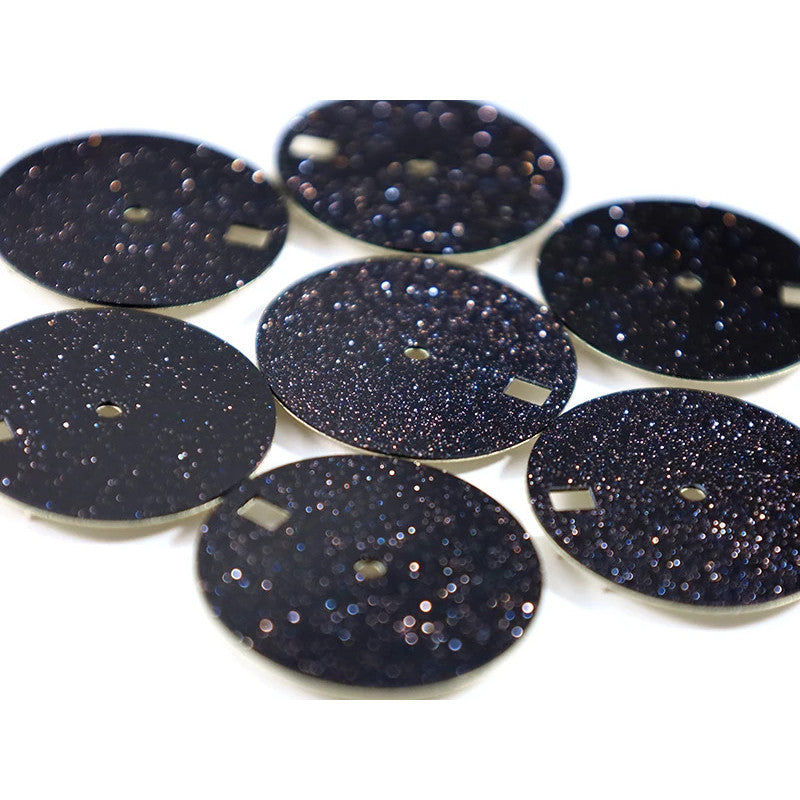 28.5mm Dial Blue Starry Sky Roman Tick Mark NH35 movement Blue Sands no date