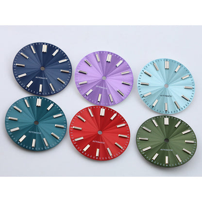 28.5mm Sunburst Dial Refraction BGW9 C3 Lume NH35 Movement No Date