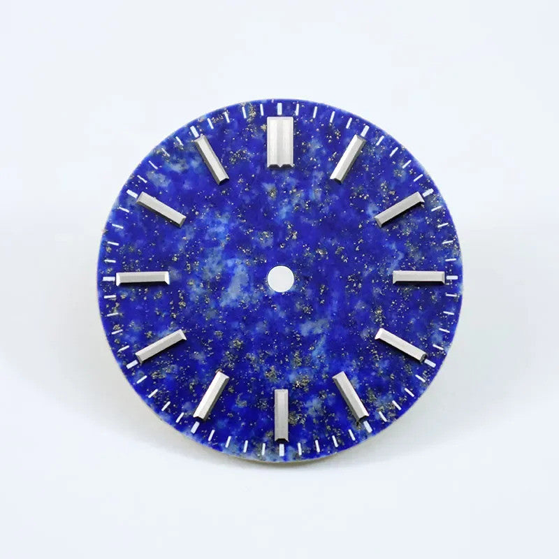 28.5mm Lapis Lazuli Dial NH35 Date/No Date No Lume Stone Dial