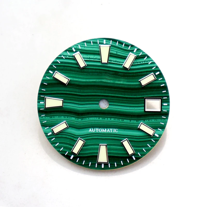 Malachite Dial For Nh35 Natural Stone